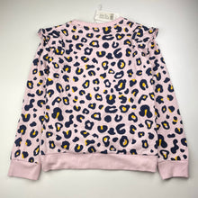 Load image into Gallery viewer, Girls Seed, animal print cotton lightweight sweater, NEW, size 9-10,  