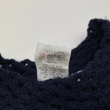 Load image into Gallery viewer, Girls Target, navy poncho / sweater, GUC, size 2,  