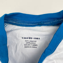 Load image into Gallery viewer, Girls CALUBY-1981, cotton long sleeve pyjama top, NEW, size 5,  