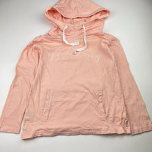 Load image into Gallery viewer, Girls Billabong, cotton hooded long sleeve top, GUC, size 8,  