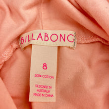 Load image into Gallery viewer, Girls Billabong, cotton hooded long sleeve top, GUC, size 8,  