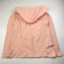 Load image into Gallery viewer, Girls Billabong, cotton hooded long sleeve top, GUC, size 8,  