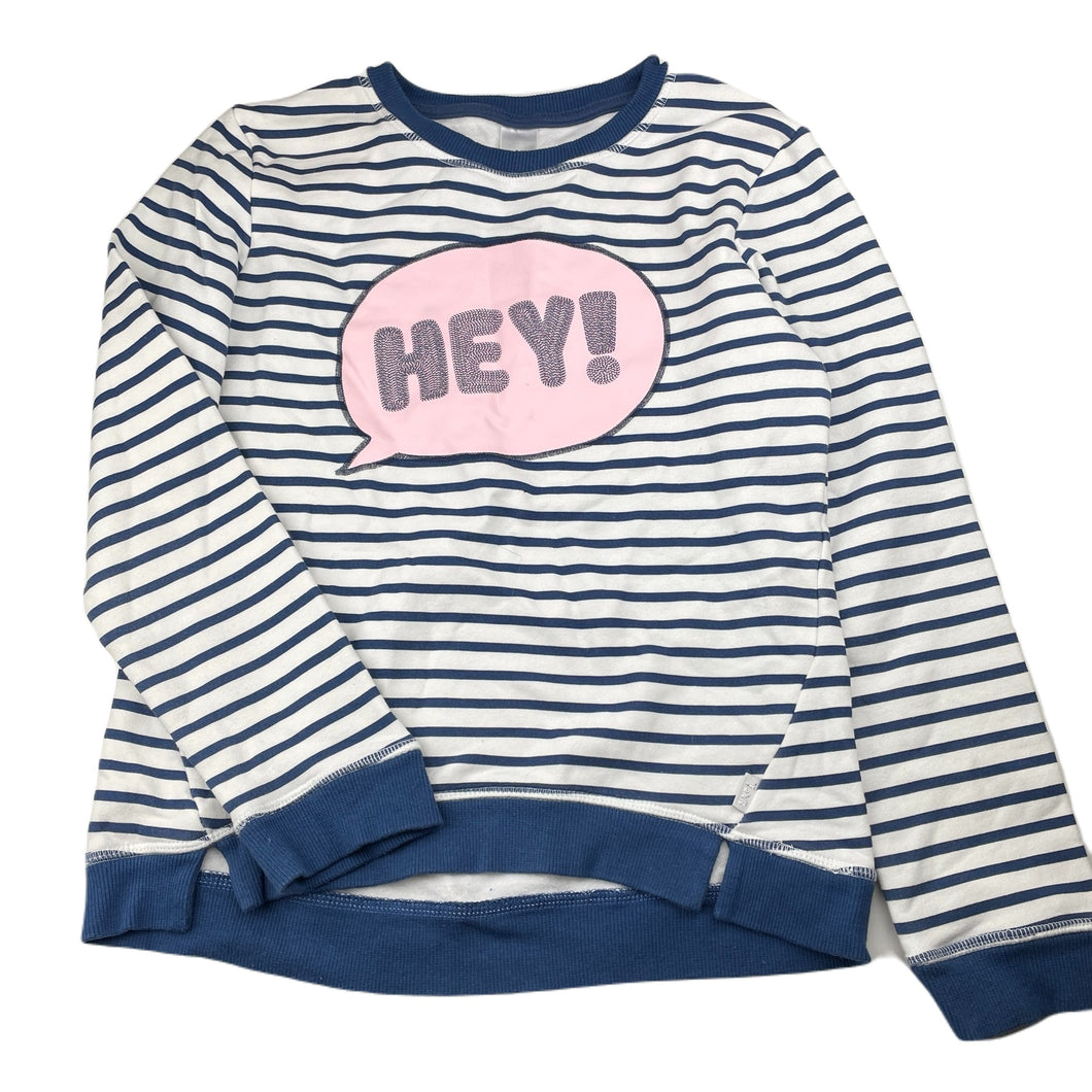 Girls Target, striped fleece lined sweater / jumper, EUC, size 12,  