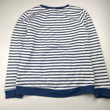 Load image into Gallery viewer, Girls Target, striped fleece lined sweater / jumper, EUC, size 12,  