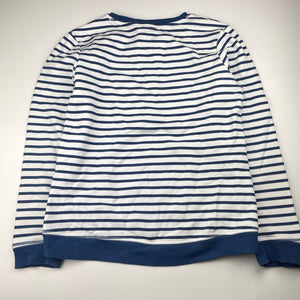 Girls Target, striped fleece lined sweater / jumper, EUC, size 12,  