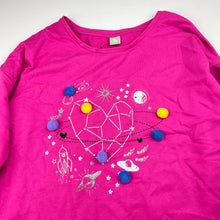 Load image into Gallery viewer, Girls Tu, pink long sleeve top, EUC, size 12,  