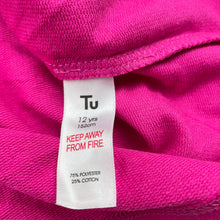 Load image into Gallery viewer, Girls Tu, pink long sleeve top, EUC, size 12,  
