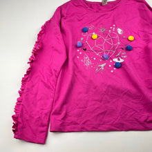 Load image into Gallery viewer, Girls Tu, pink long sleeve top, EUC, size 12,  