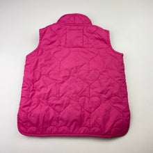 Load image into Gallery viewer, Girls Esprit, pink lightweight vest, hearts, GUC, size 2,  