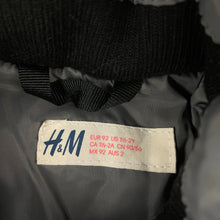 Load image into Gallery viewer, Boys H&amp;M, fleece lined hooded winter jacket / coat, EUC, size 2,  