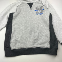 Load image into Gallery viewer, Boys Mooks, grey fleece lined hoodie sweater, EUC, size 12,  