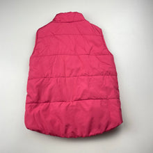 Load image into Gallery viewer, Girls Kids &amp; Co, pink puffer vest / sleeveless jacket, GUC, size 4,  