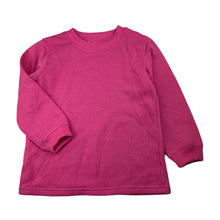 Load image into Gallery viewer, Girls Target, pink fleece lined sweater / jumper, EUC, size 6,  