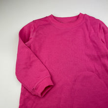 Load image into Gallery viewer, Girls Target, pink fleece lined sweater / jumper, EUC, size 6,  