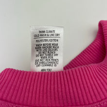 Load image into Gallery viewer, Girls Target, pink fleece lined sweater / jumper, EUC, size 6,  
