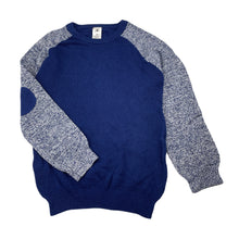 Load image into Gallery viewer, Boys H&amp;T, blue knitted cotton sweater / jumper, EUC, size 6,  