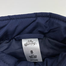 Load image into Gallery viewer, Girls Miss Understood, navy puffer vest / sleeveless jacket, EUC, size 8,  