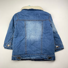 Load image into Gallery viewer, Boys BQT, fleece lined denim jacket, NEW, size 2,  