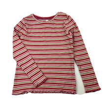 Load image into Gallery viewer, Girls KID, striped stretchy long sleeve top, GUC, size 5,  