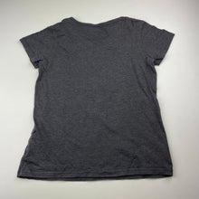 Load image into Gallery viewer, Girls Next, grey t-shirt / top, flowers, GUC, size 9,  