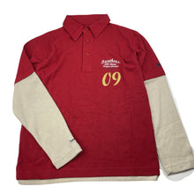 Load image into Gallery viewer, Boys St Bernard, cotton long sleeve polo top, NEW, size 9-10,  