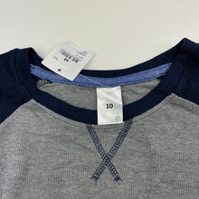 Load image into Gallery viewer, Boys Target, waffle cotton long sleeve top, NEW, size 10,  