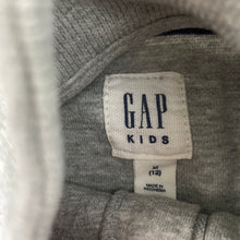 Load image into Gallery viewer, Boys GAP, grey &amp; navy stripe cotton sweater, EUC, size 12,  