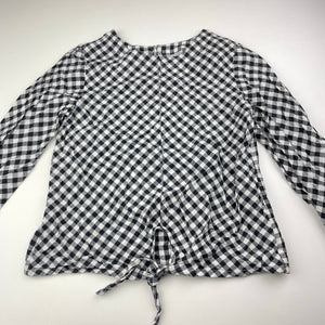 Girls Clothing & Co, lightweight cotton long sleeve top, GUC, size 8,  