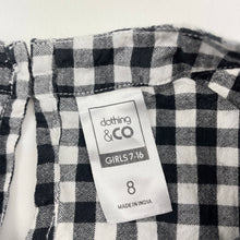 Load image into Gallery viewer, Girls Clothing &amp; Co, lightweight cotton long sleeve top, GUC, size 8,  