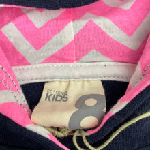 Load image into Gallery viewer, Girls Cotton On, navy fleece lined hoodie sweater, NEW, size 8,  