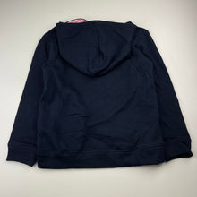 Load image into Gallery viewer, Girls Cotton On, navy fleece lined hoodie sweater, NEW, size 8,  