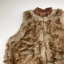Load image into Gallery viewer, Girls Target, zip up faux fur vest / jacket, GUC, size 12,  