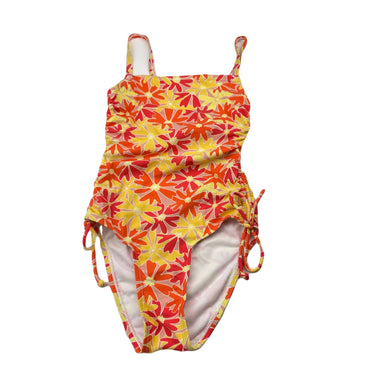 Girls Anko, colourful floral swim one-piece, GUC, size 9,  