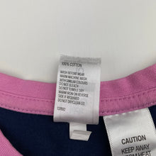 Load image into Gallery viewer, Girls Kids &amp; Co, navy cotton pyjama top, GUC, size 10,  