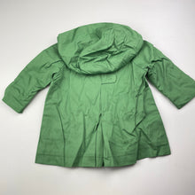 Load image into Gallery viewer, Girls Lily &amp; Dan, lined cotton hooded jacket / coat, EUC, size 1,  