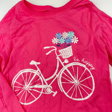 Load image into Gallery viewer, Girls Carters, lace trim cotton long sleeve top, GUC, size 5,  