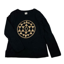 Load image into Gallery viewer, Girls Target, black cotton long sleeve t-shirt / top, GUC, size 8,  