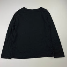 Load image into Gallery viewer, Girls Target, black cotton long sleeve t-shirt / top, GUC, size 8,  