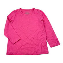 Load image into Gallery viewer, Girls H&amp;T, pink stretchy long sleeve top, EUC, size 2,  