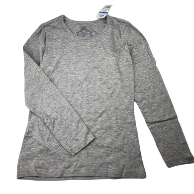 Girls Miss Understood, grey marle long sleeve t-shirt / top, NEW, size 10,  