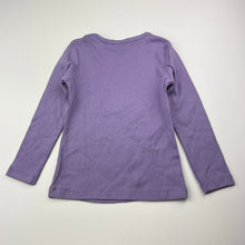 Load image into Gallery viewer, Girls Target, purple cotton long sleeve top, EUC, size 3,  