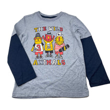 Load image into Gallery viewer, Boys H&amp;T, soft feel long sleeve t-shirt / top, mark back left sleeve , FUC, size 6,  