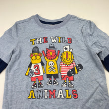Load image into Gallery viewer, Boys H&amp;T, soft feel long sleeve t-shirt / top, mark back left sleeve , FUC, size 6,  
