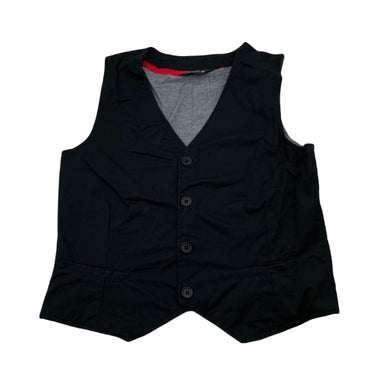 Boys Peter Morrissey, black cotton waistcoat / vest, GUC, size 10,  