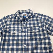 Load image into Gallery viewer, Boys H&amp;T, flannel cotton long sleeve shirt, GUC, size 2,  