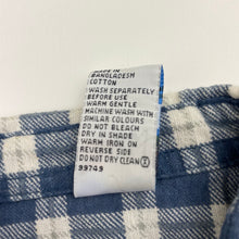 Load image into Gallery viewer, Boys H&amp;T, flannel cotton long sleeve shirt, GUC, size 2,  