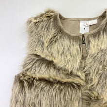 Load image into Gallery viewer, Girls Target, faux suede lined faux fur vest, EUC, size 8,  