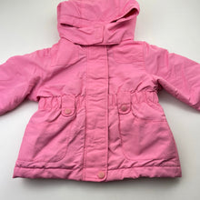 Load image into Gallery viewer, Girls Wonder Kids, pink hooded jacket / coat, EUC, size 2,  