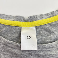 Load image into Gallery viewer, Girls Target, grey cotton t-shirt / top, pineapple, GUC, size 10,  