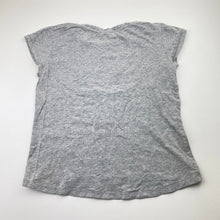 Load image into Gallery viewer, Girls Target, grey cotton t-shirt / top, pineapple, GUC, size 10,  